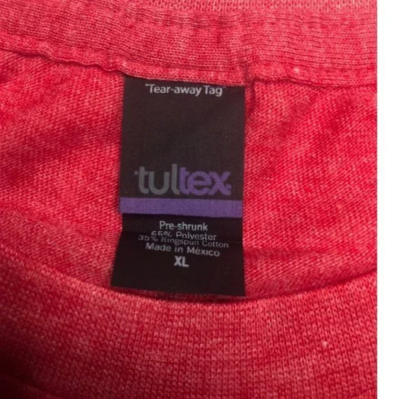 RUNNING Sucks! Short Sleeve Heather Red T-Shirt NWOT - Picture 5 of 8